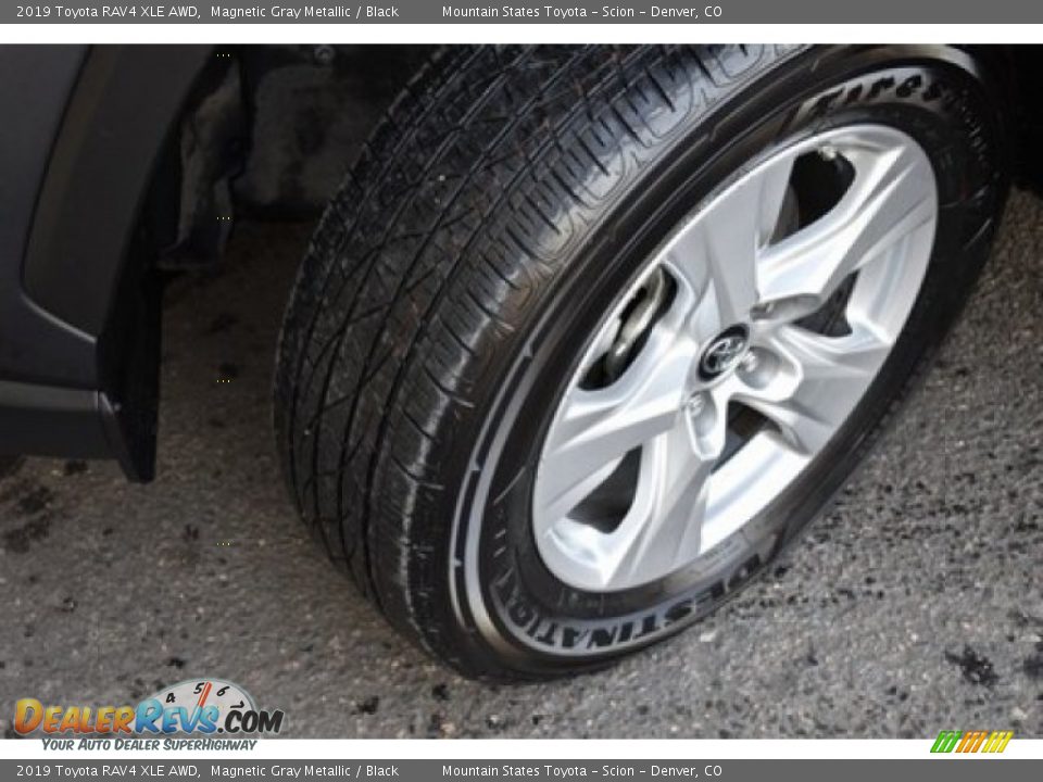 2019 Toyota RAV4 XLE AWD Magnetic Gray Metallic / Black Photo #26