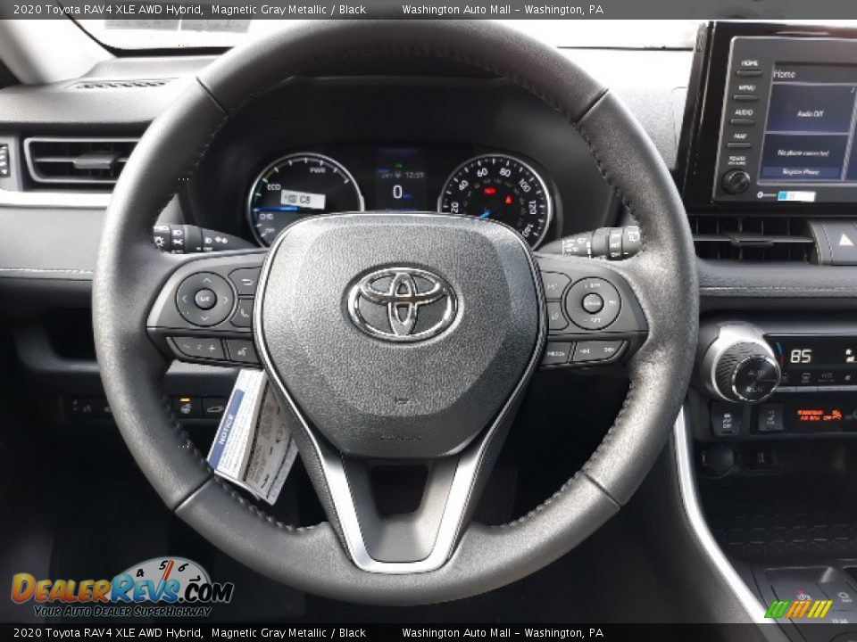 2020 Toyota RAV4 XLE AWD Hybrid Magnetic Gray Metallic / Black Photo #4
