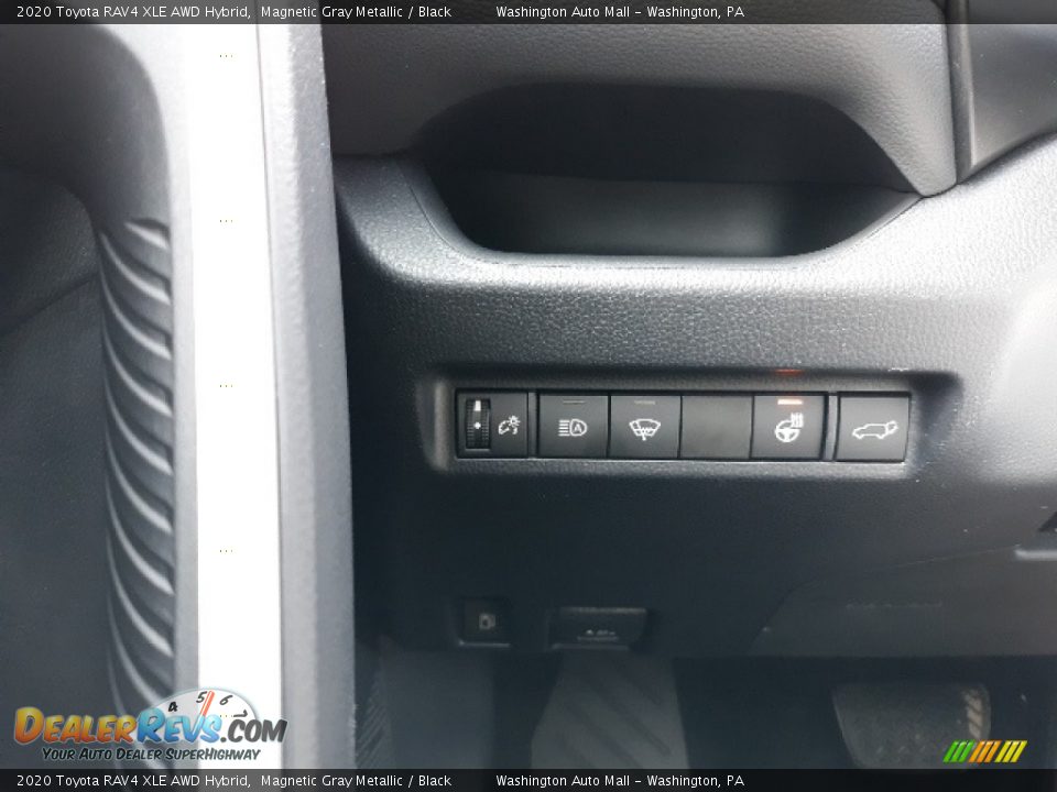 2020 Toyota RAV4 XLE AWD Hybrid Magnetic Gray Metallic / Black Photo #9