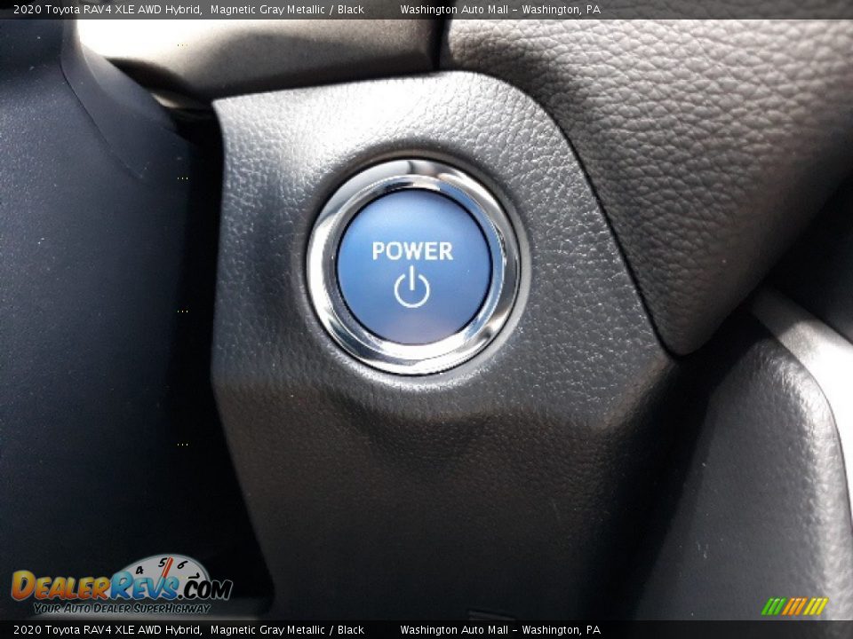 2020 Toyota RAV4 XLE AWD Hybrid Magnetic Gray Metallic / Black Photo #10