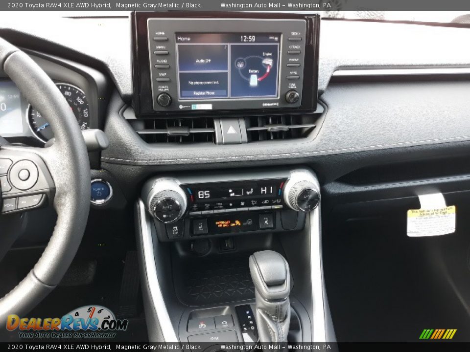 2020 Toyota RAV4 XLE AWD Hybrid Magnetic Gray Metallic / Black Photo #11