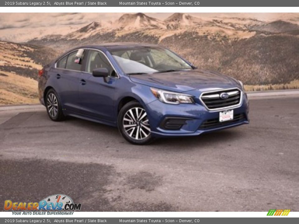 2019 Subaru Legacy 2.5i Abyss Blue Pearl / Slate Black Photo #1
