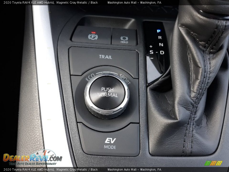 2020 Toyota RAV4 XLE AWD Hybrid Magnetic Gray Metallic / Black Photo #15