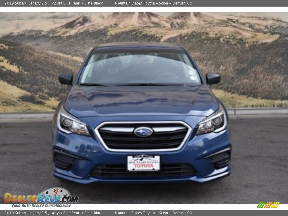 2019 Subaru Legacy 2.5i Abyss Blue Pearl / Slate Black Photo #4