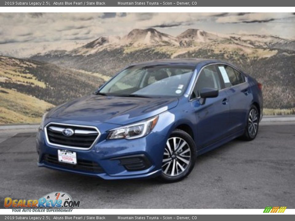 2019 Subaru Legacy 2.5i Abyss Blue Pearl / Slate Black Photo #5