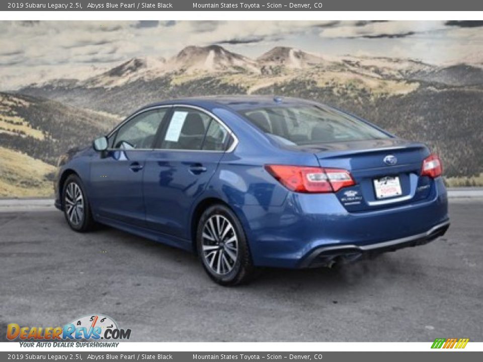 2019 Subaru Legacy 2.5i Abyss Blue Pearl / Slate Black Photo #7