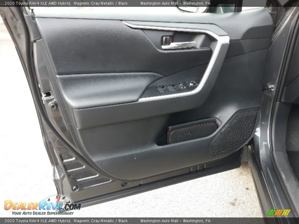 2020 Toyota RAV4 XLE AWD Hybrid Magnetic Gray Metallic / Black Photo #24