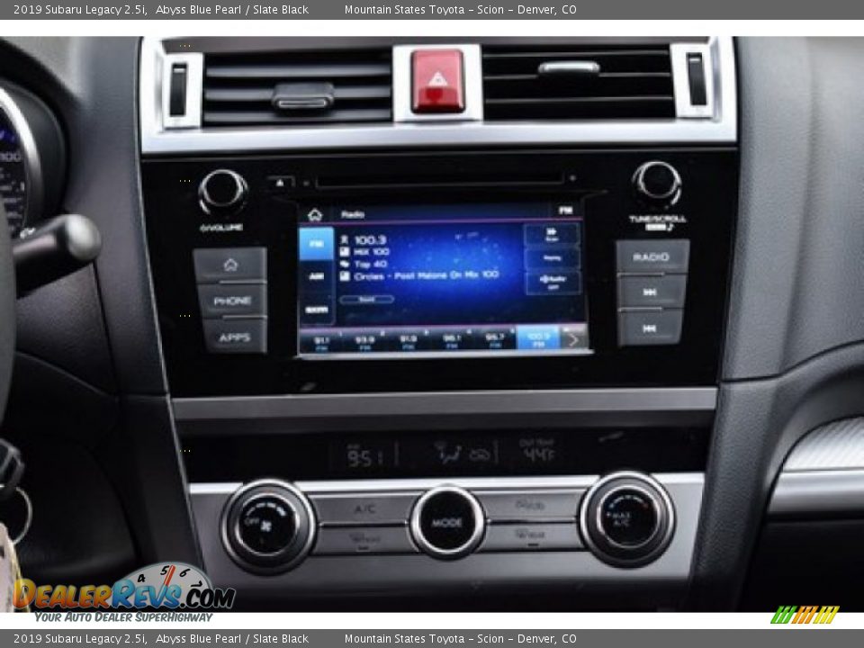 2019 Subaru Legacy 2.5i Abyss Blue Pearl / Slate Black Photo #13