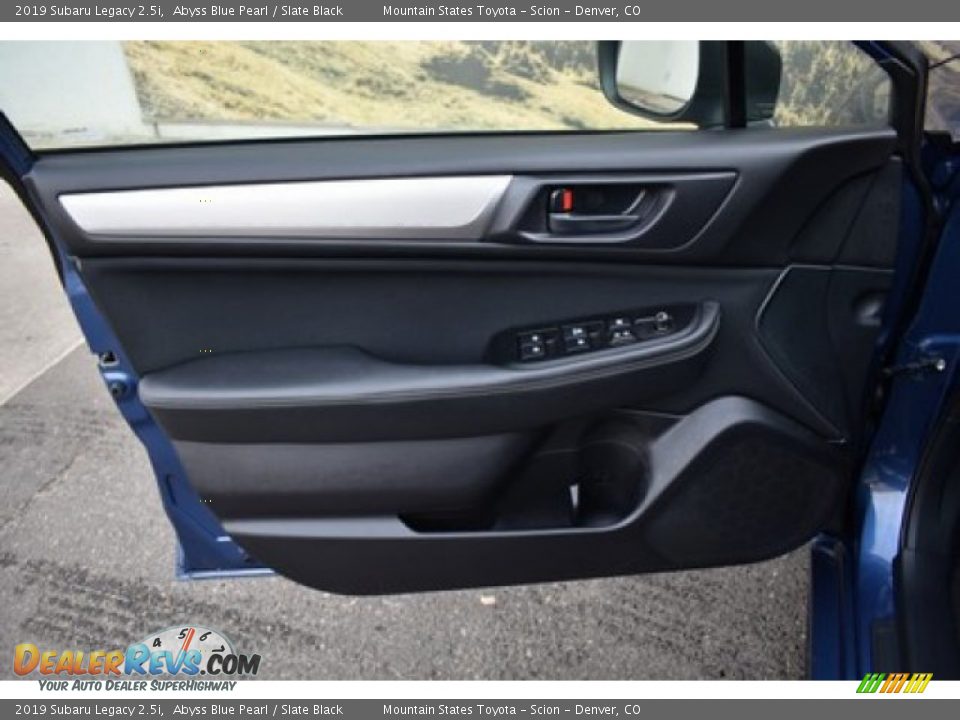 2019 Subaru Legacy 2.5i Abyss Blue Pearl / Slate Black Photo #21