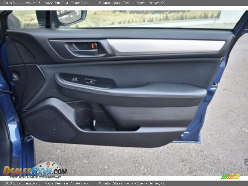 2019 Subaru Legacy 2.5i Abyss Blue Pearl / Slate Black Photo #22