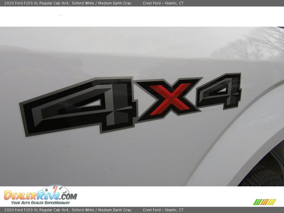 2020 Ford F150 XL Regular Cab 4x4 Oxford White / Medium Earth Gray Photo #9