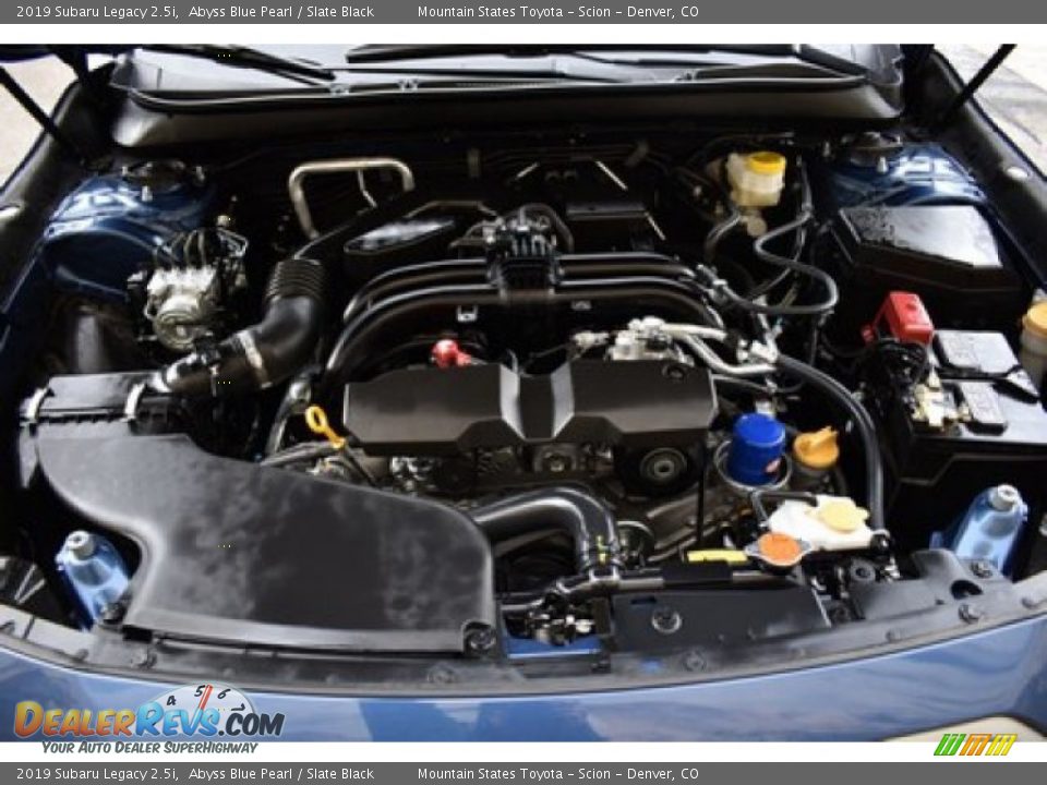 2019 Subaru Legacy 2.5i Abyss Blue Pearl / Slate Black Photo #24