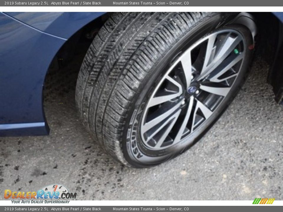 2019 Subaru Legacy 2.5i Abyss Blue Pearl / Slate Black Photo #25
