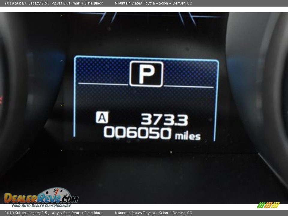 2019 Subaru Legacy 2.5i Abyss Blue Pearl / Slate Black Photo #26