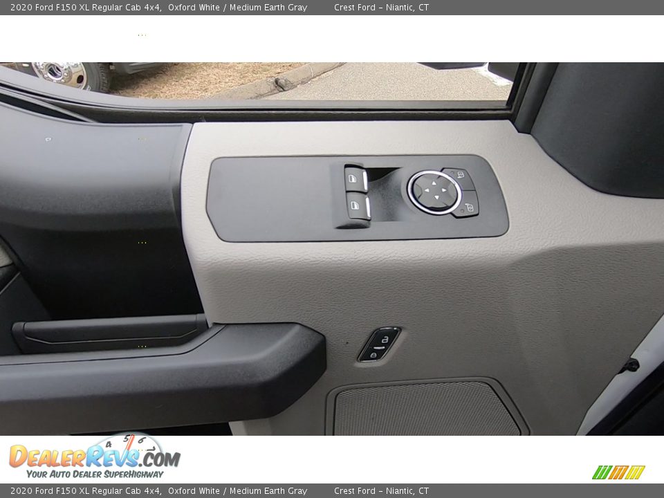 2020 Ford F150 XL Regular Cab 4x4 Oxford White / Medium Earth Gray Photo #12