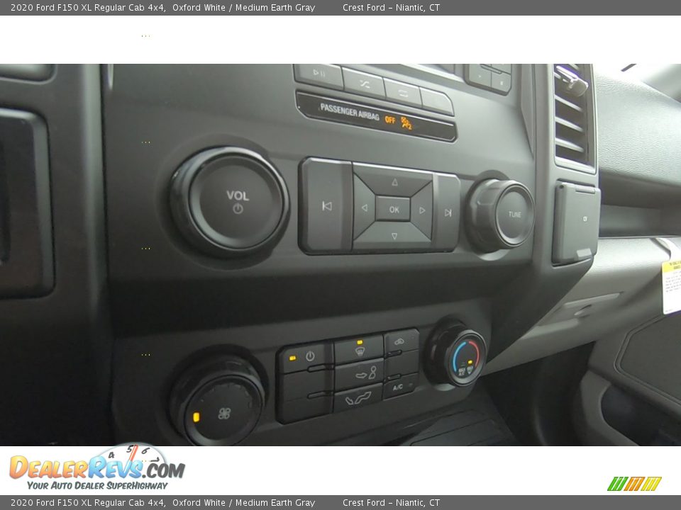 2020 Ford F150 XL Regular Cab 4x4 Oxford White / Medium Earth Gray Photo #15