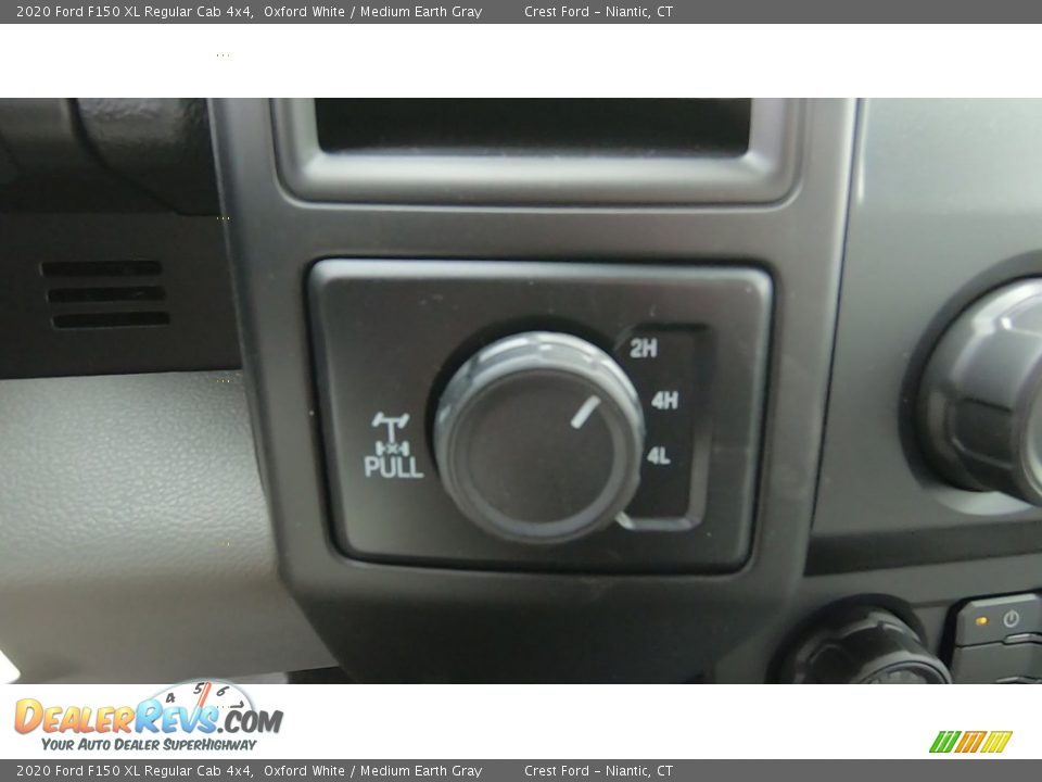 2020 Ford F150 XL Regular Cab 4x4 Oxford White / Medium Earth Gray Photo #16