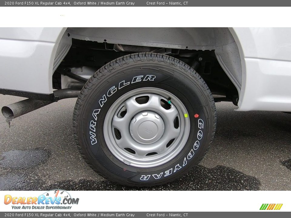 2020 Ford F150 XL Regular Cab 4x4 Oxford White / Medium Earth Gray Photo #19