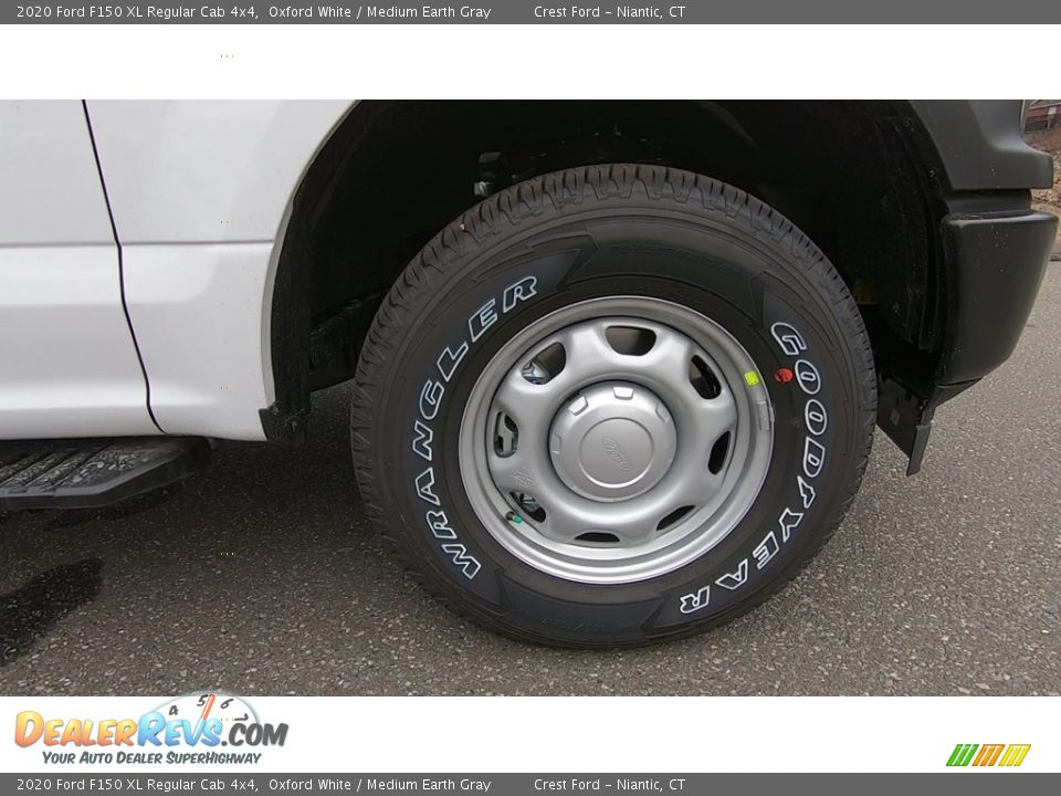 2020 Ford F150 XL Regular Cab 4x4 Oxford White / Medium Earth Gray Photo #23