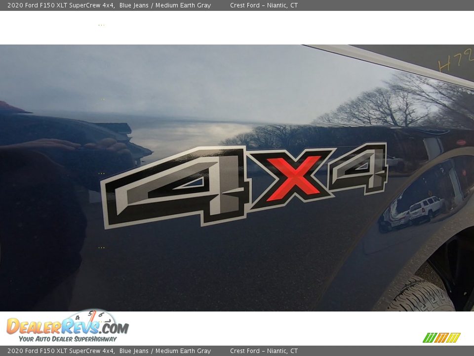 2020 Ford F150 XLT SuperCrew 4x4 Blue Jeans / Medium Earth Gray Photo #9