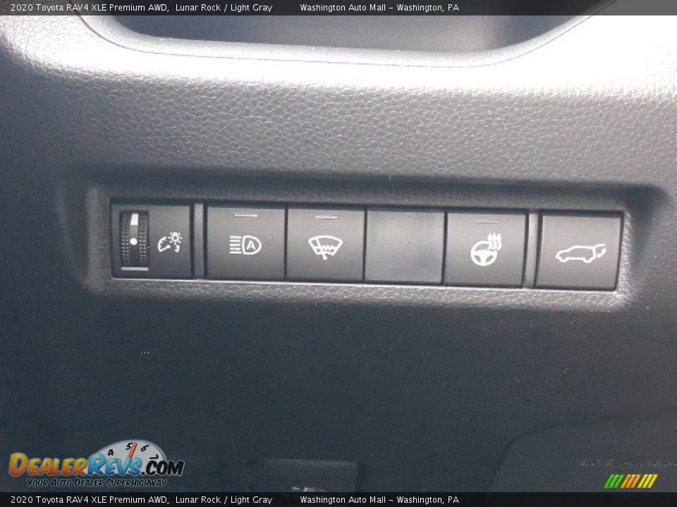 Controls of 2020 Toyota RAV4 XLE Premium AWD Photo #10