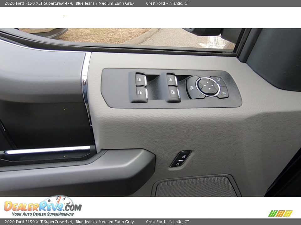 2020 Ford F150 XLT SuperCrew 4x4 Blue Jeans / Medium Earth Gray Photo #12