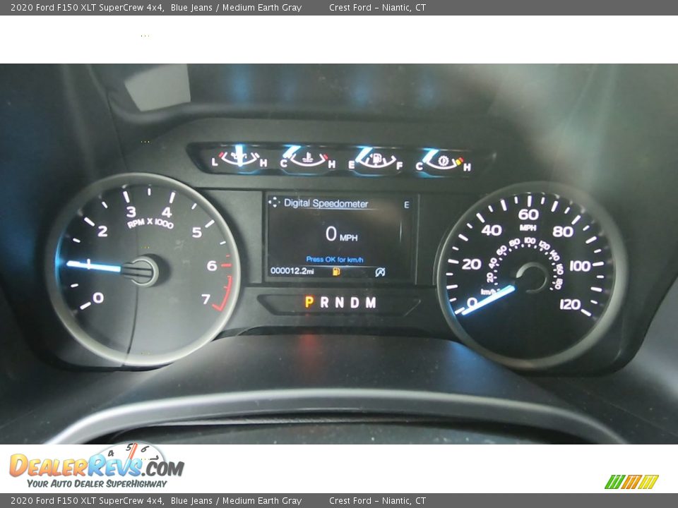 2020 Ford F150 XLT SuperCrew 4x4 Blue Jeans / Medium Earth Gray Photo #13