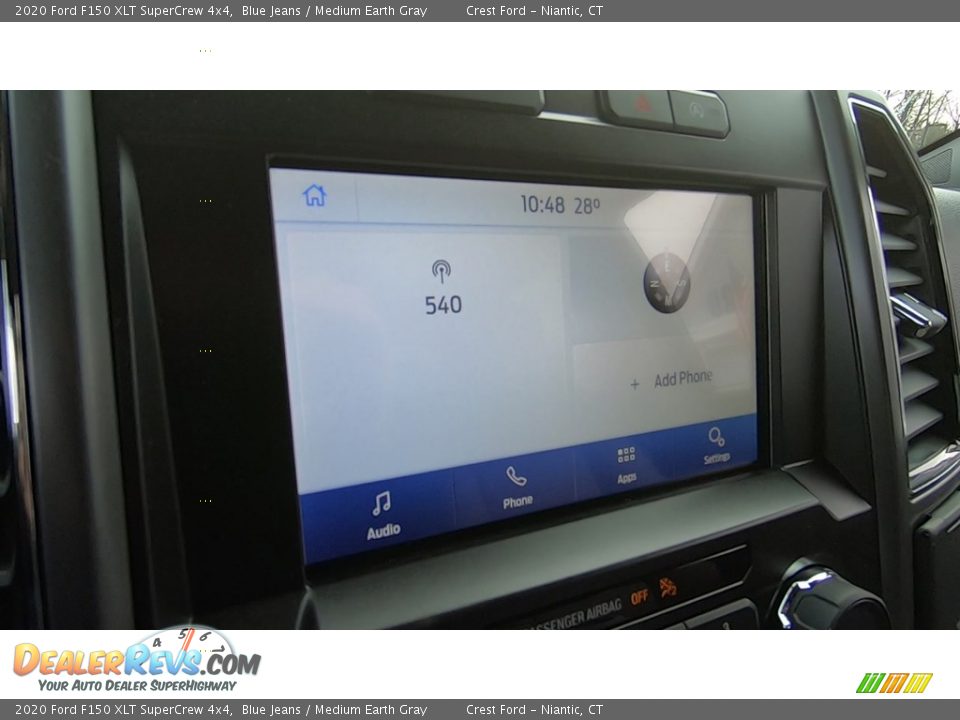 2020 Ford F150 XLT SuperCrew 4x4 Blue Jeans / Medium Earth Gray Photo #14