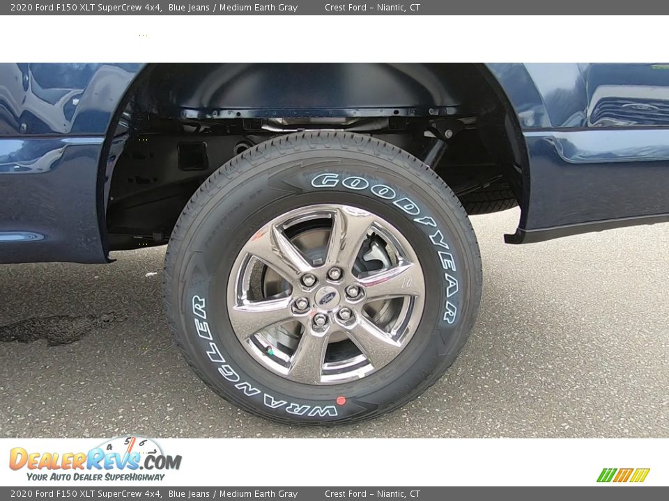 2020 Ford F150 XLT SuperCrew 4x4 Blue Jeans / Medium Earth Gray Photo #19