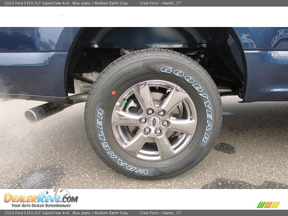 2020 Ford F150 XLT SuperCrew 4x4 Blue Jeans / Medium Earth Gray Photo #21