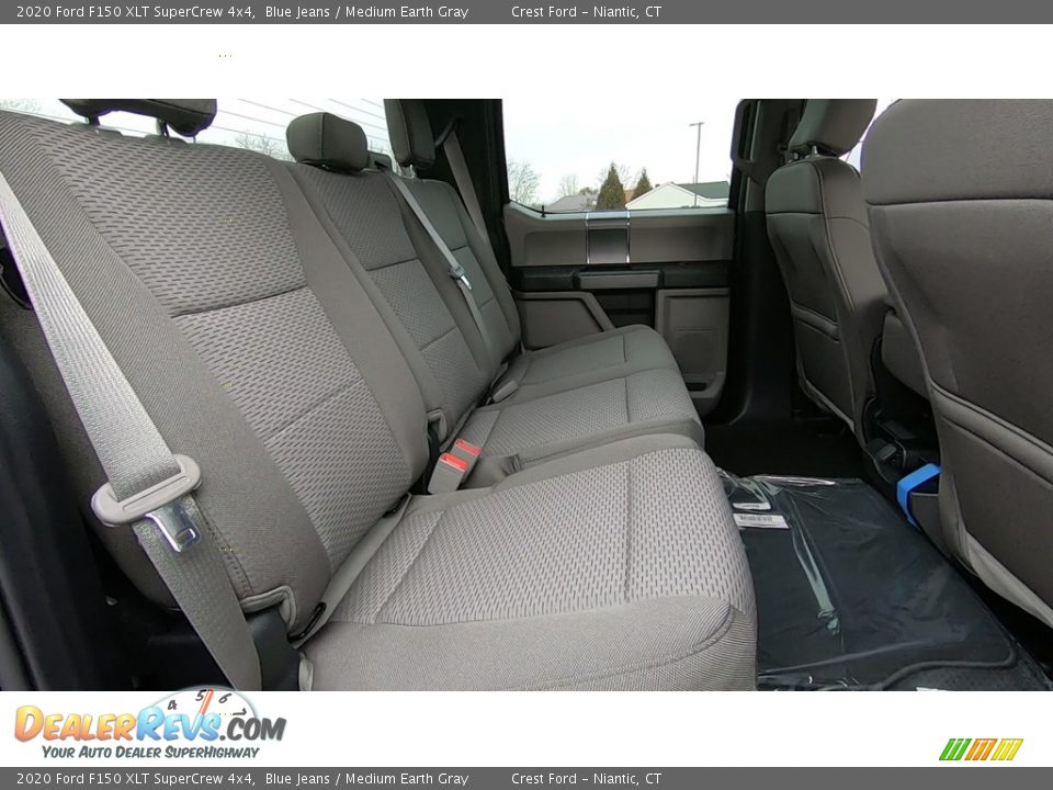 2020 Ford F150 XLT SuperCrew 4x4 Blue Jeans / Medium Earth Gray Photo #22