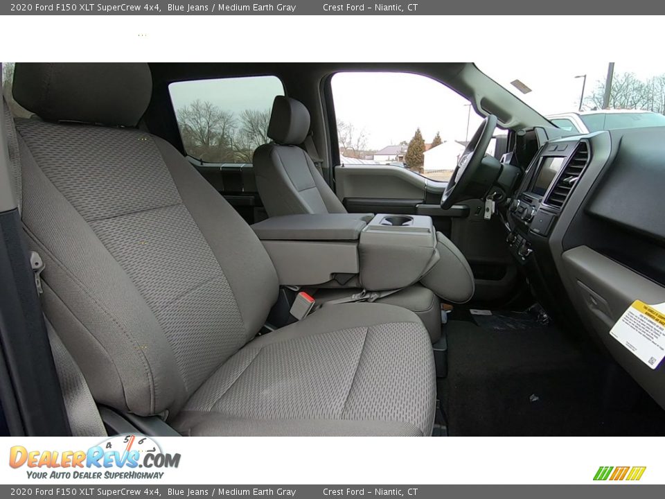 2020 Ford F150 XLT SuperCrew 4x4 Blue Jeans / Medium Earth Gray Photo #23