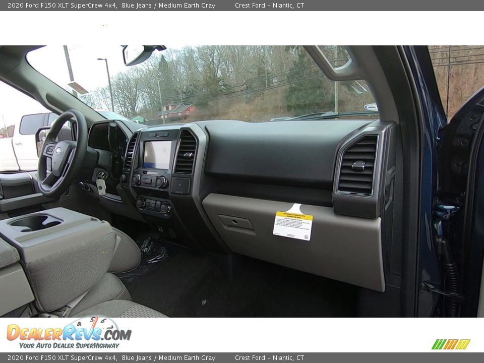 2020 Ford F150 XLT SuperCrew 4x4 Blue Jeans / Medium Earth Gray Photo #24