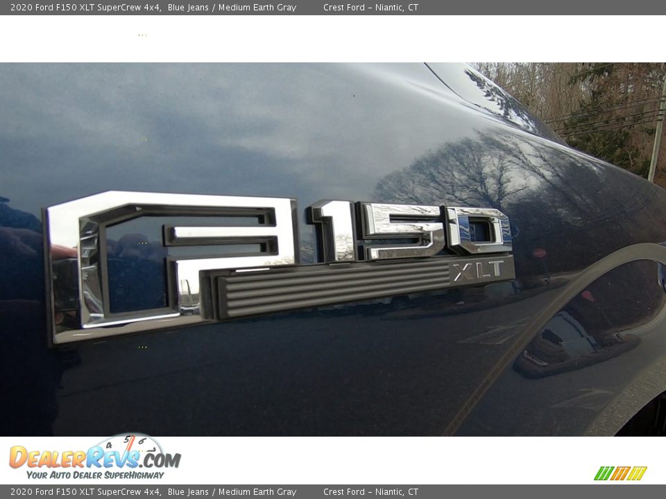 2020 Ford F150 XLT SuperCrew 4x4 Blue Jeans / Medium Earth Gray Photo #25