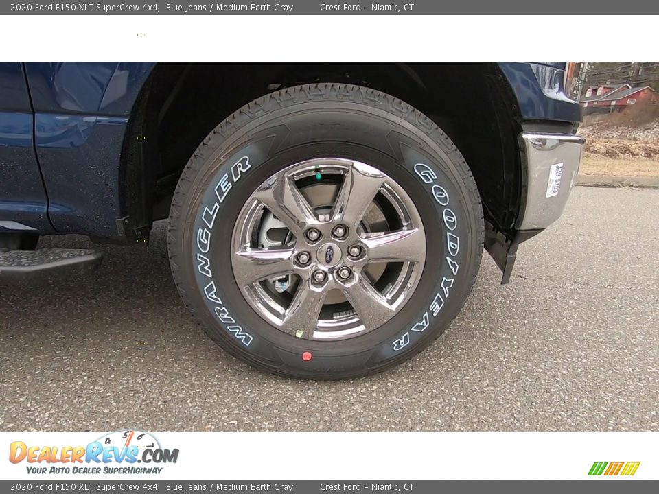2020 Ford F150 XLT SuperCrew 4x4 Blue Jeans / Medium Earth Gray Photo #26