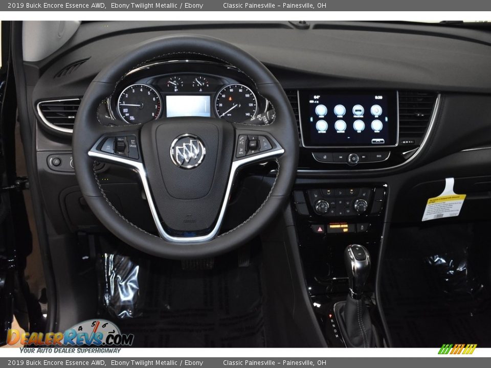 2019 Buick Encore Essence AWD Ebony Twilight Metallic / Ebony Photo #12