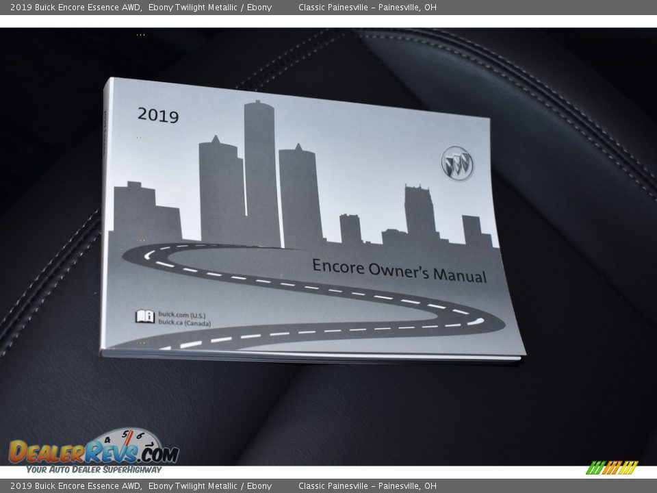 2019 Buick Encore Essence AWD Ebony Twilight Metallic / Ebony Photo #17