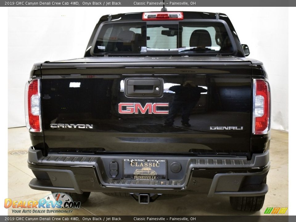 2019 GMC Canyon Denali Crew Cab 4WD Onyx Black / Jet Black Photo #3