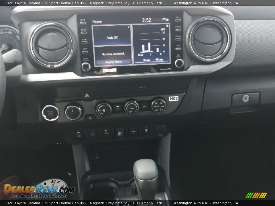 2020 Toyota Tacoma TRD Sport Double Cab 4x4 Magnetic Gray Metallic / TRD Cement/Black Photo #11