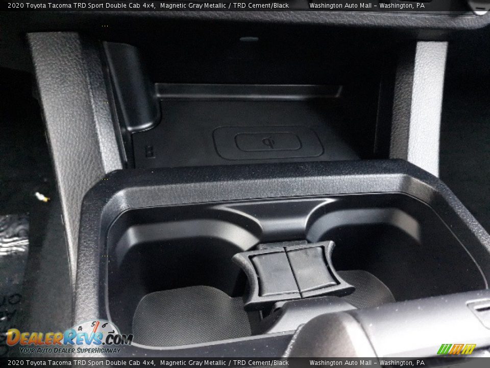 2020 Toyota Tacoma TRD Sport Double Cab 4x4 Magnetic Gray Metallic / TRD Cement/Black Photo #16