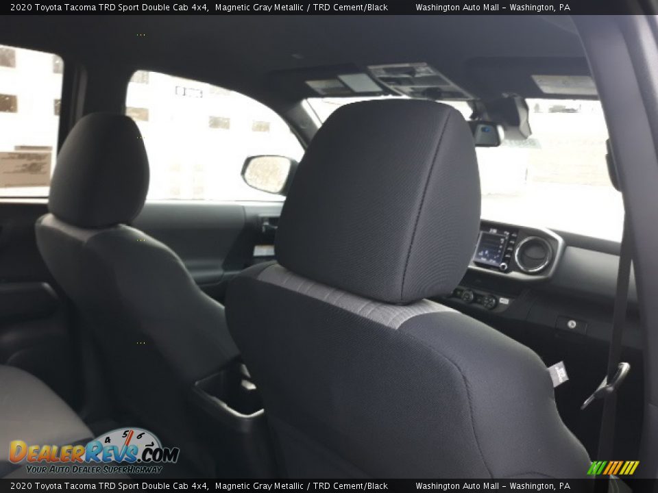 2020 Toyota Tacoma TRD Sport Double Cab 4x4 Magnetic Gray Metallic / TRD Cement/Black Photo #25