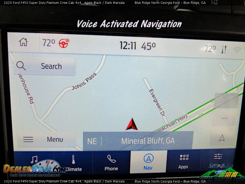 2020 Ford F450 Super Duty Platinum Crew Cab 4x4 Agate Black / Dark Marsala Photo #20