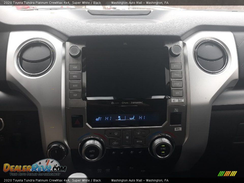 2020 Toyota Tundra Platinum CrewMax 4x4 Super White / Black Photo #8