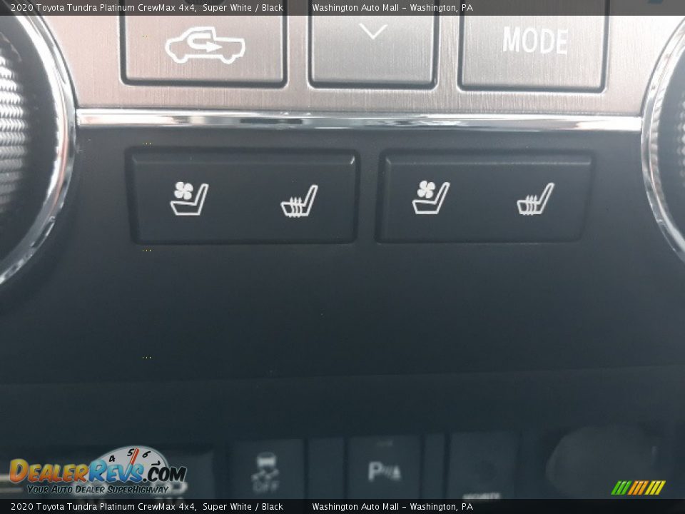 2020 Toyota Tundra Platinum CrewMax 4x4 Super White / Black Photo #10