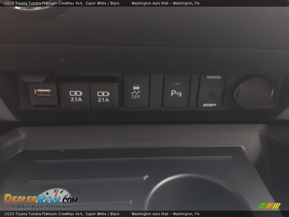 2020 Toyota Tundra Platinum CrewMax 4x4 Super White / Black Photo #11