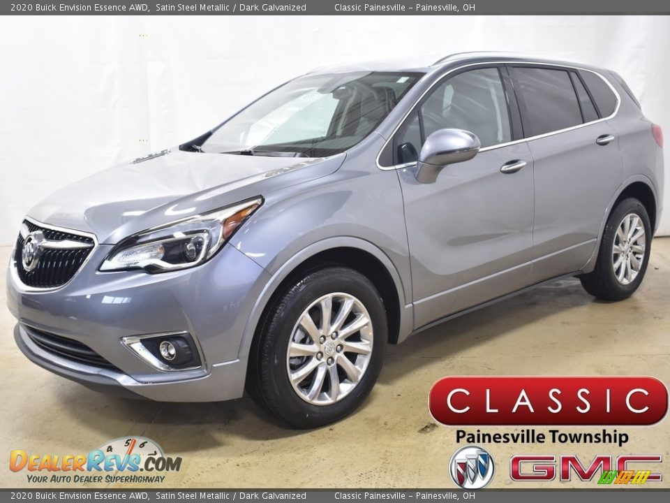 2020 Buick Envision Essence AWD Satin Steel Metallic / Dark Galvanized Photo #1