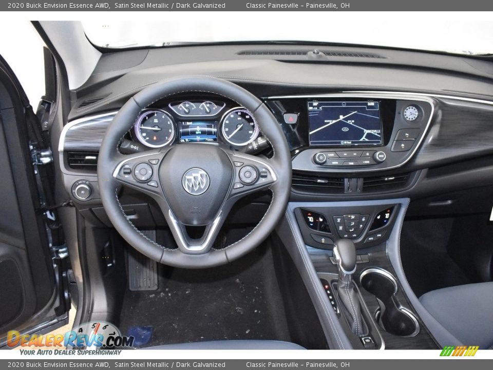 2020 Buick Envision Essence AWD Satin Steel Metallic / Dark Galvanized Photo #3