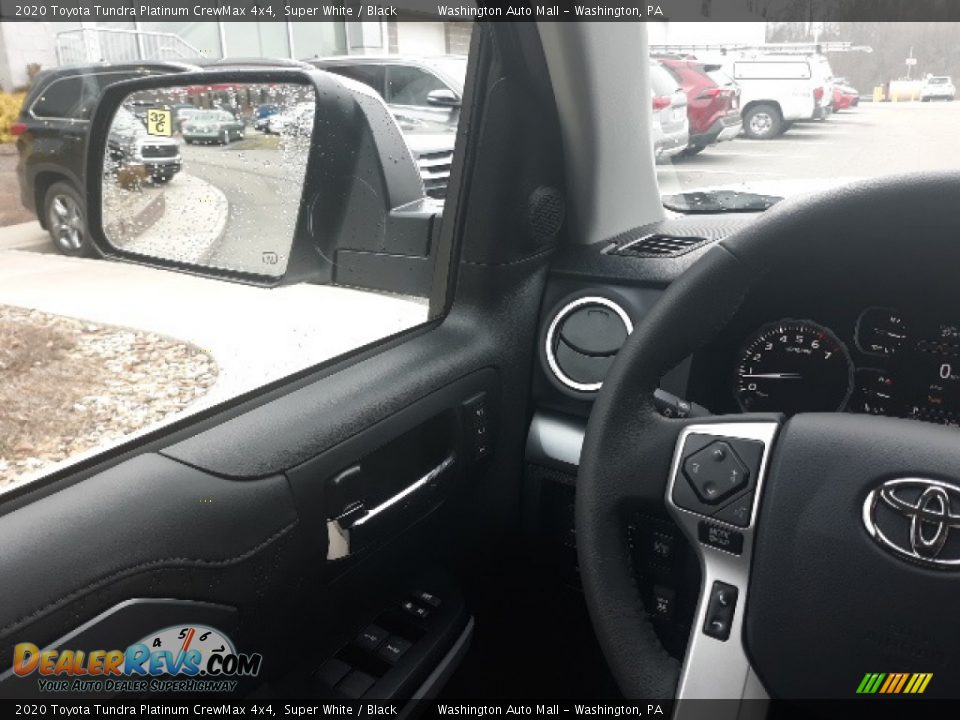 2020 Toyota Tundra Platinum CrewMax 4x4 Super White / Black Photo #16