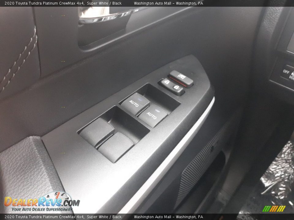 2020 Toyota Tundra Platinum CrewMax 4x4 Super White / Black Photo #17