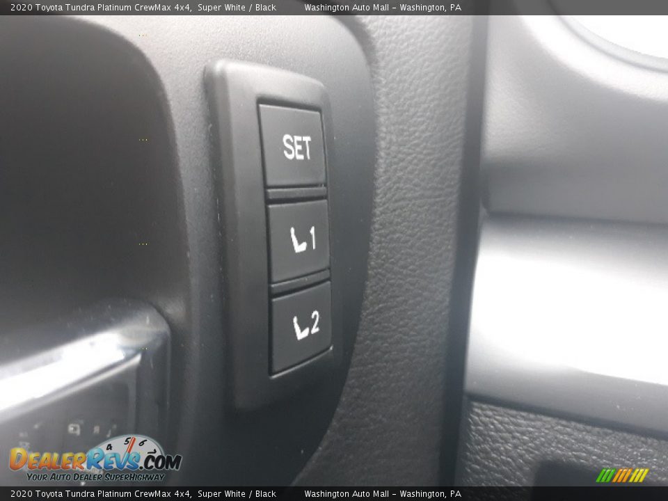 2020 Toyota Tundra Platinum CrewMax 4x4 Super White / Black Photo #19